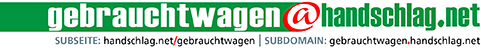 gebrauchtwagen domain mieten